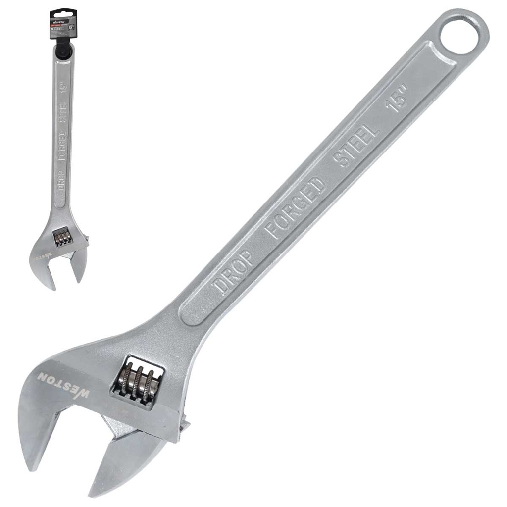 LLAVE PERICA CROMADA 15" (Caja c/4 pzs - Precio x Pieza)