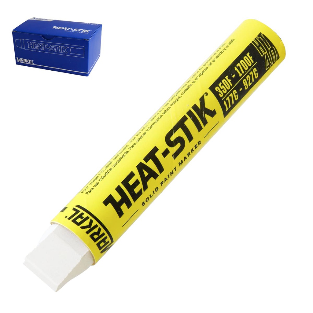 MARCADOR HT40 PAINTSTIK KING-SIZE BLANCO (CAJA C/12 - PRECIO X PZA)