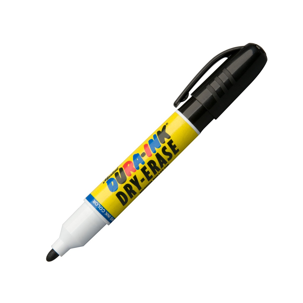DURA INK DRY-ERASE MARKER BLACK  (CAJA C/48 - PRECIO X PZA)
