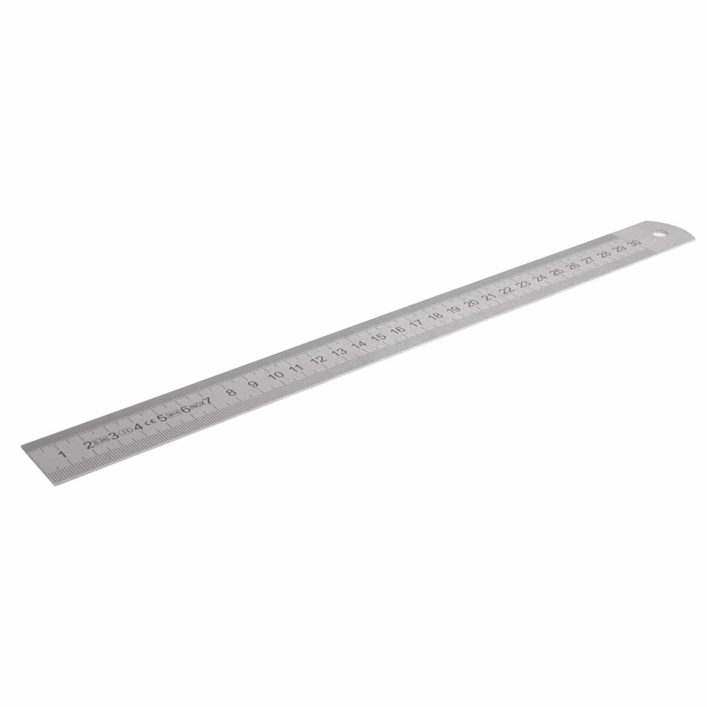 REGLA DE ACERO SEMI RIGIDA 20"