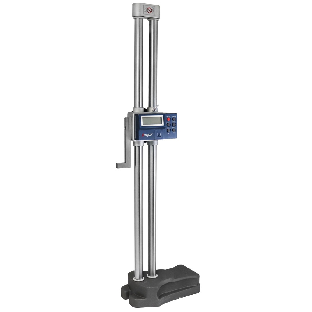CALIBRADOR DE ALTURAS DIG. 0-20" C/DOBLE POSTE*0-500MM*0.01MM/0.0005