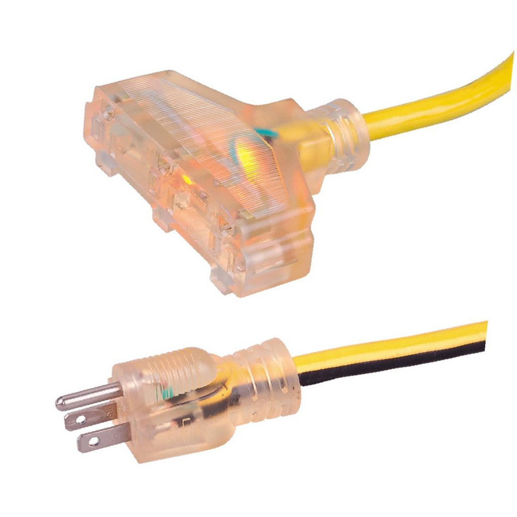 CABLE D/EXTENSION ELEC. SJTW12/3C USO RUDO C/IND. 7.5M