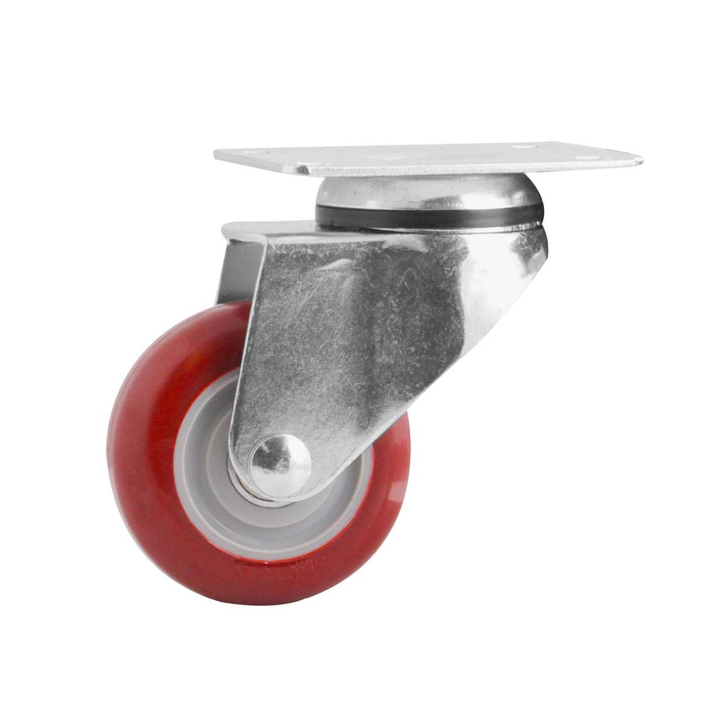 RODAJA MARRON PU GIRA. 5X1-1/4"