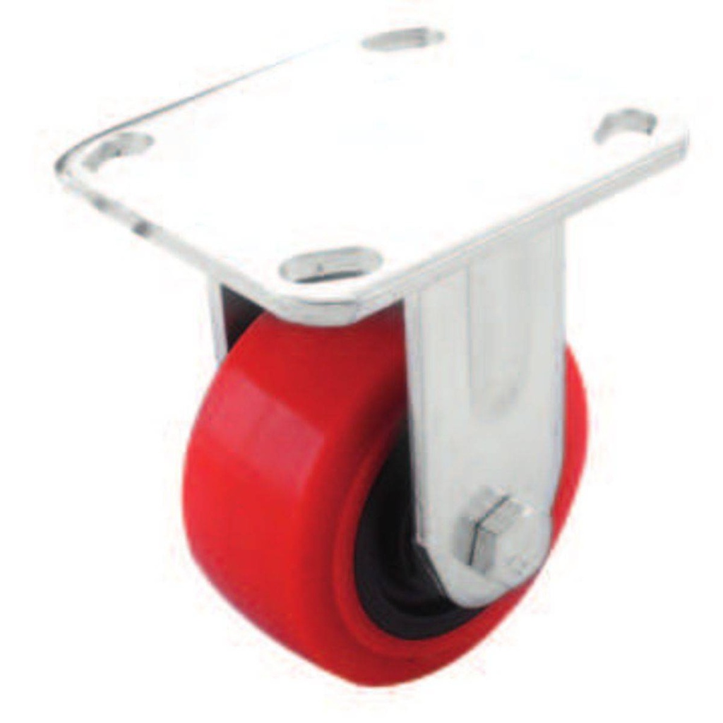 RODAJA PU C/PP FIJA 4X2"