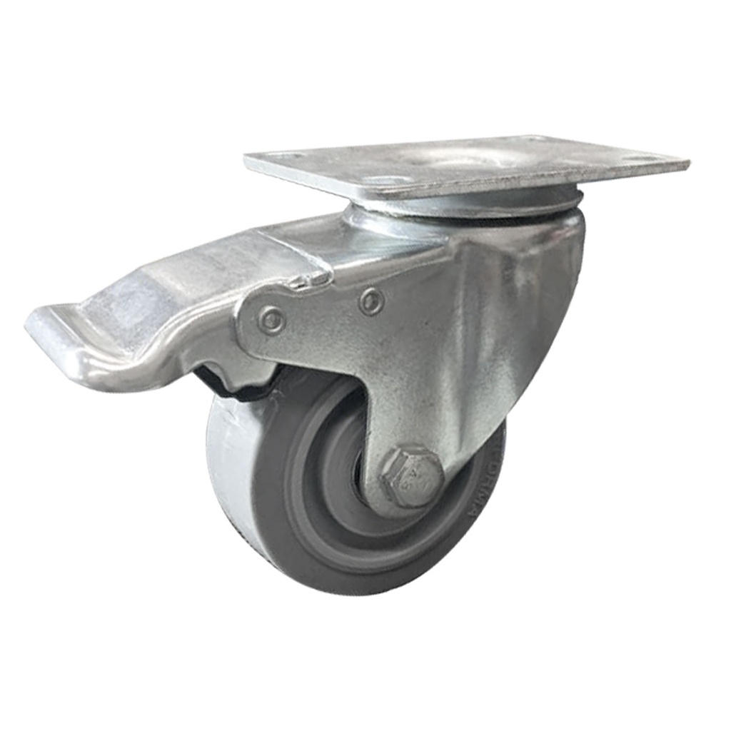 RODAJA TPR HI-PERFORMANCE GIRA. C/FRENO 3X1-1/4"