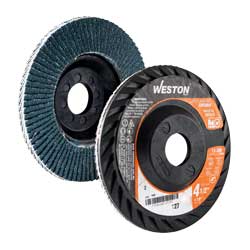 DISCO LAMINADO WESTON ZIRCONIO 4-1/2 X 7/8" G60 T27 PLASTICO
