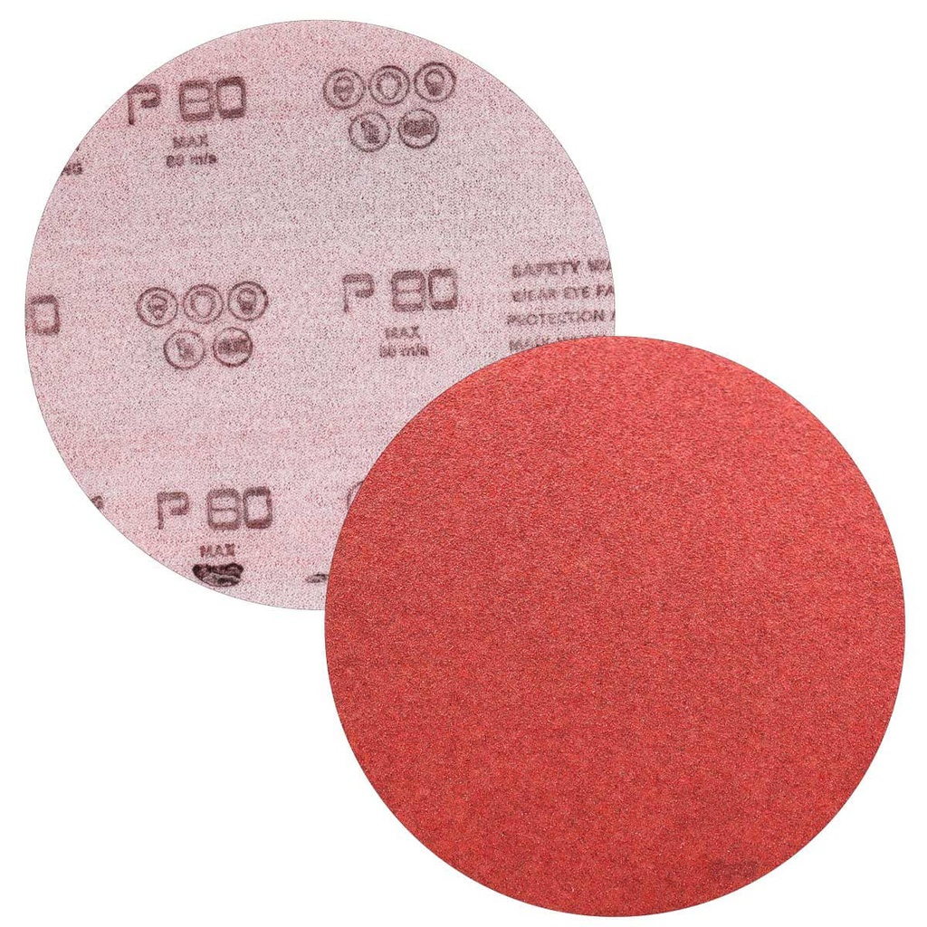 DISCO FILMICO CERAMICO GRIP (CERRADO) 5" G80 (Precio x pieza - Empaque c/100 pzas)