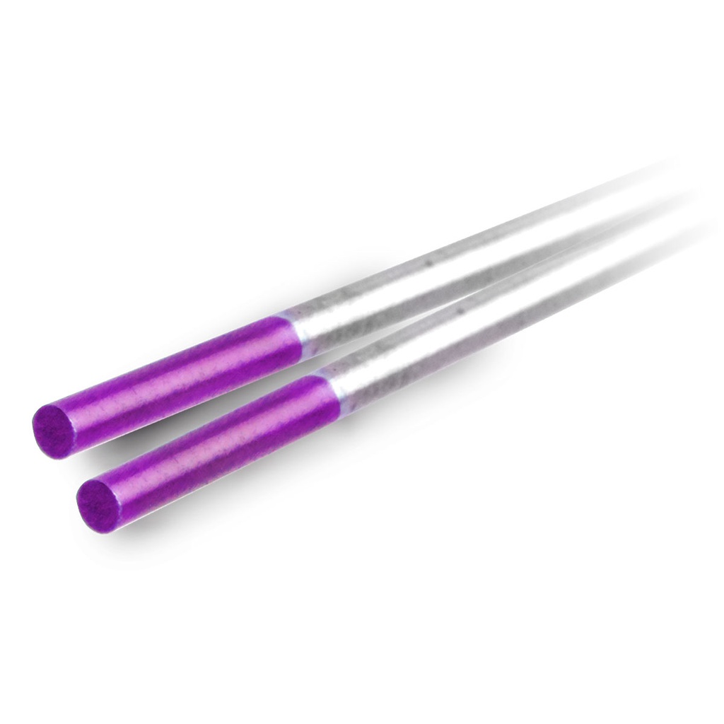ELECTRODO D/TUNGSTENO MORADO 3/32" X 7" (Precio x Caja - caja c/10 piezas)