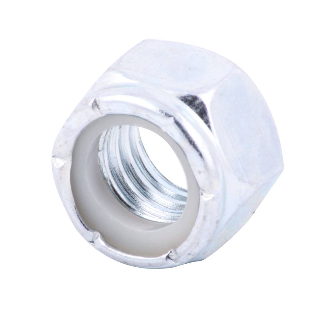 TUERCA D/SEG. GALVANIZADA  INSERTO/NYLON 9/16-12