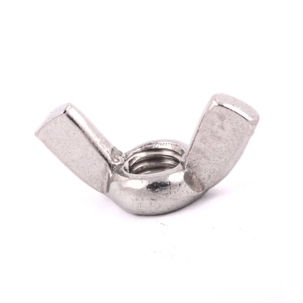 TUERCA MARIPOSA ACERO INOX. 1/2-13 (Precio x Caja c/50 pzas)