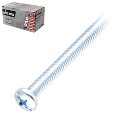 TORNILLO ESTUFA CABEZA COMBINADA 1/4 X 1-1/2" (Precio x Caja - Caja c/100 pzas)