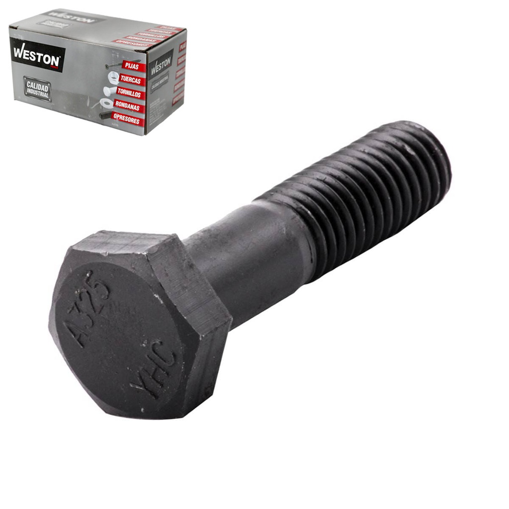 TORNILLO  ESTRUCTURAL HEXAGONAL  NEGRO A325 5/8-11 X 1-3/4 (Precio x Caja - Caja c/25 pzas)