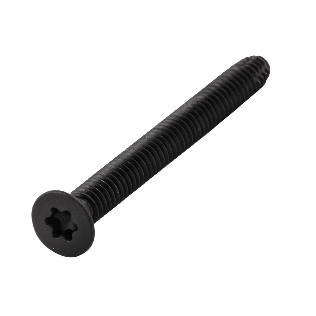 TORNILLO  C.PLANA TORX T/F NEGRO 1/4X5  (Precio x Pza - Caja c/200 pzas)