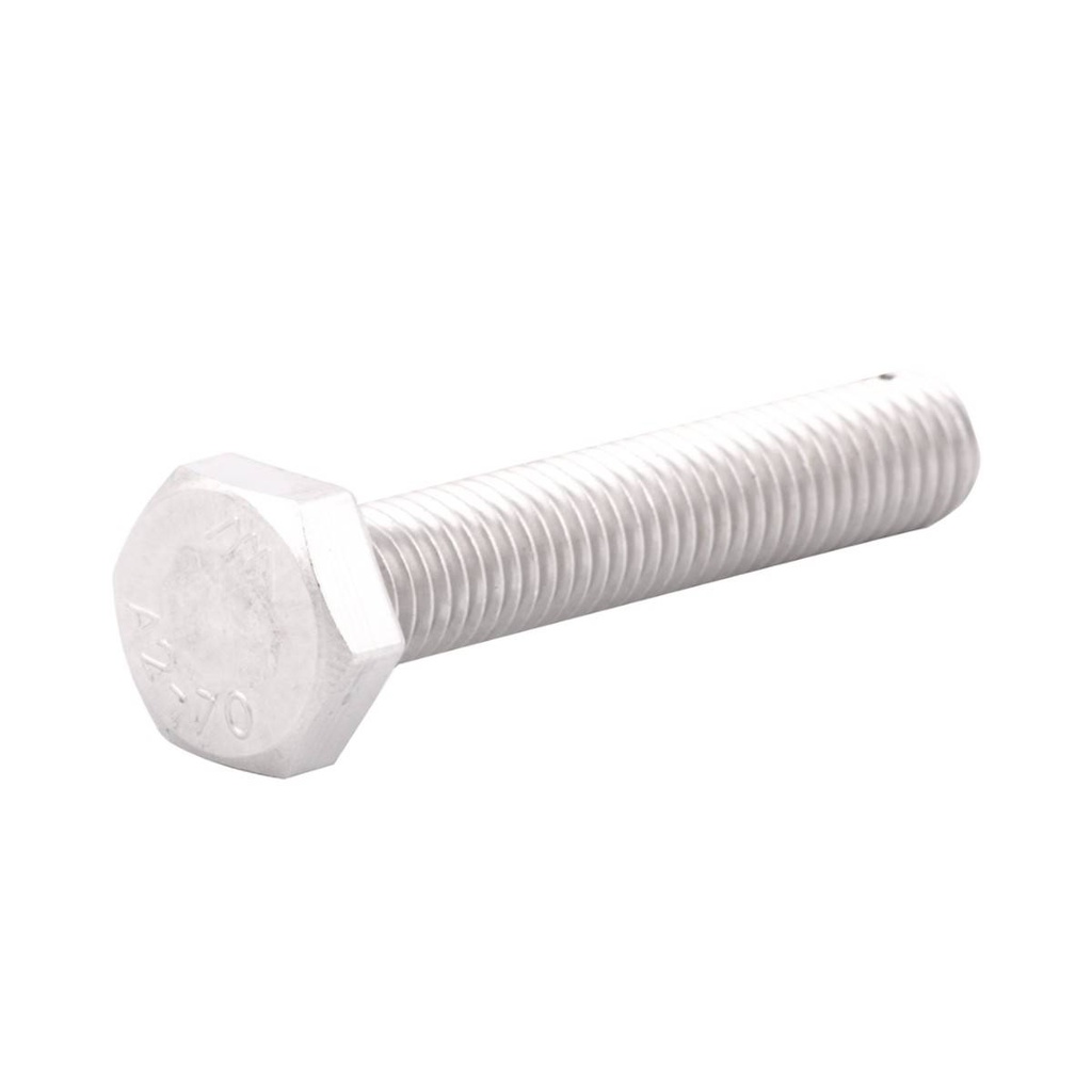 TORNILLO HEX ACERO INOX. 'RC' M10-1.5 X 55  (Precio x Pza - Caja c/25 pzas)