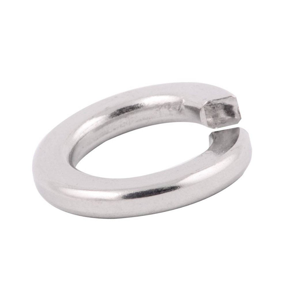 RONDANA DE PRESION ACERO INOX.-M8   (Precio x Pza - Caja c/500 pzas)