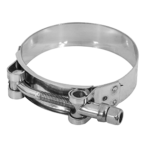 ABRAZADERA T-BOLT 72-80mm ACERO INOX.