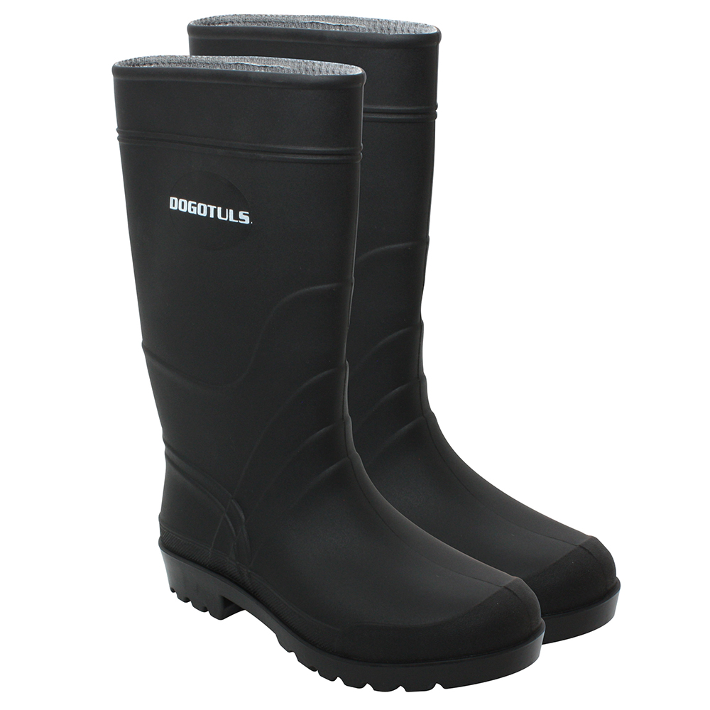 BOTA NEGRA JARDINERA PVC TALLA 5