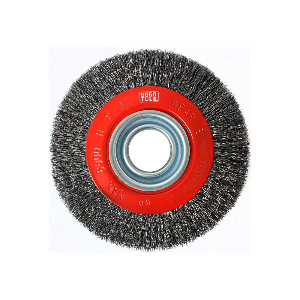 CARDA CIRCULAR 6" ONDULADO 13/16" ANCHO