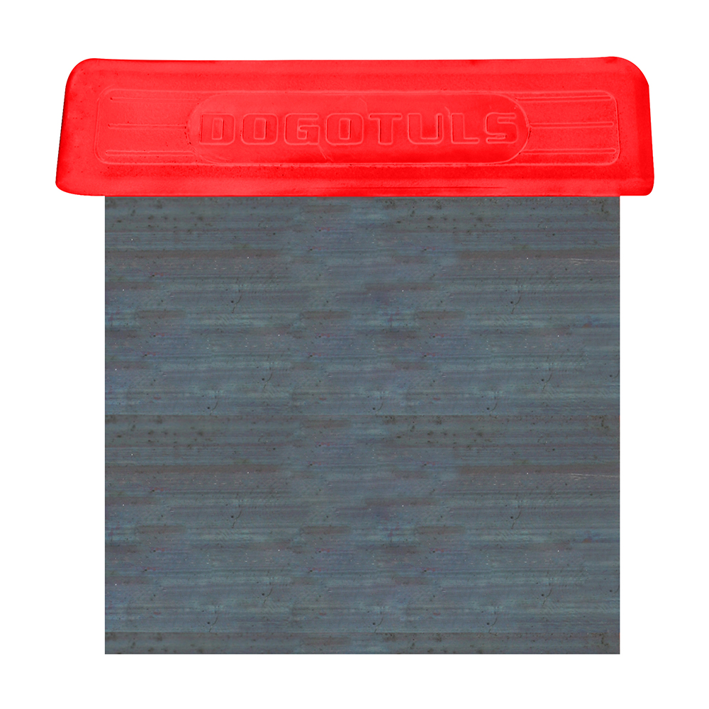 CUÑA DE ACERO CON MANGO GRANDE 10X12CM