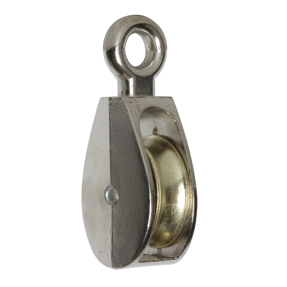 GARRUCHA FIJA 1" (25mm) SENCILLA ZINC