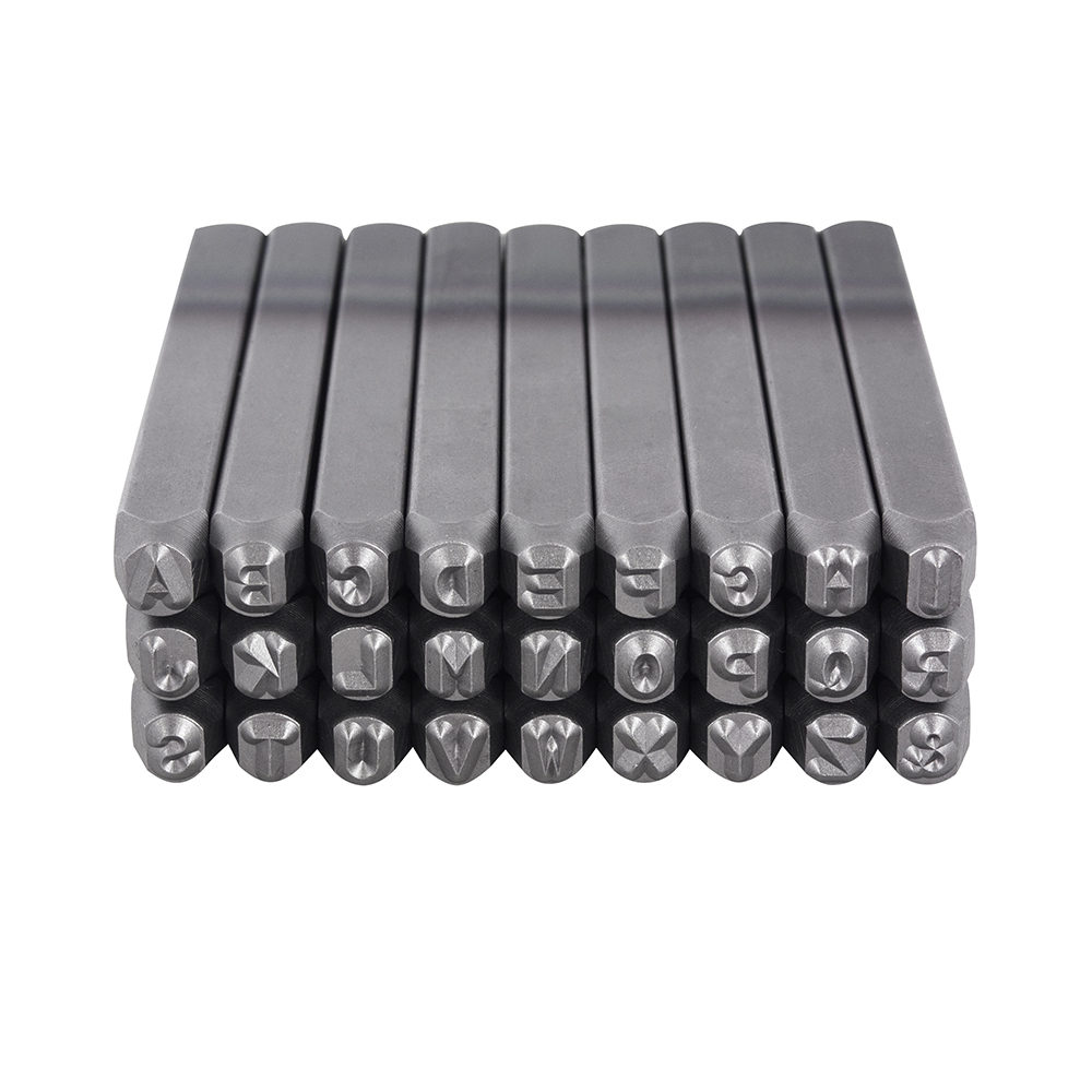JGO DE LETRAS 5/32" GOLPE DE ACERO 4mm