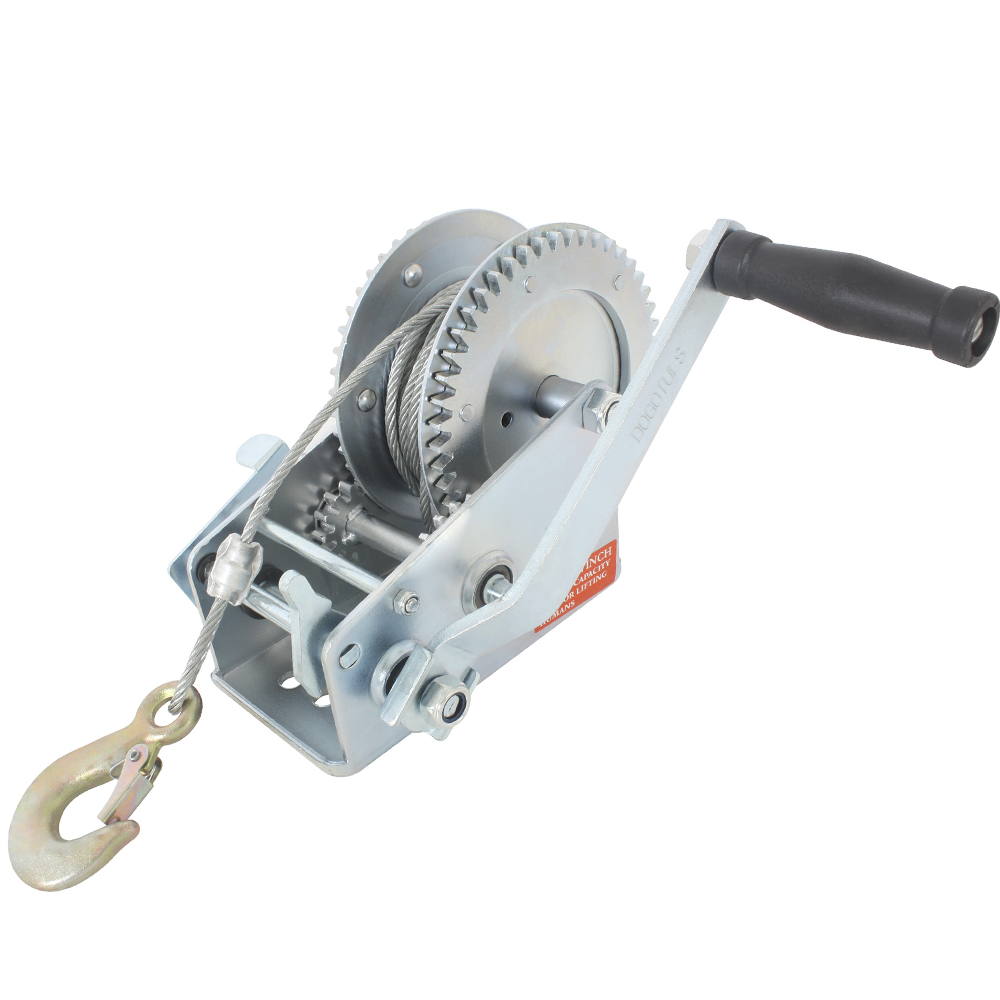 RESTIRADOR DOBLE ENGRANE 2000 LBS CABLE