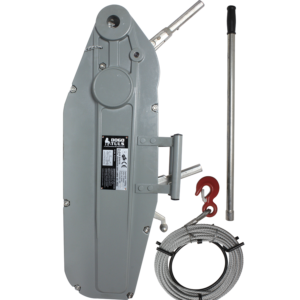 TIRFOR ALUMINIO CAP 1600KG C/CABLE 20MT