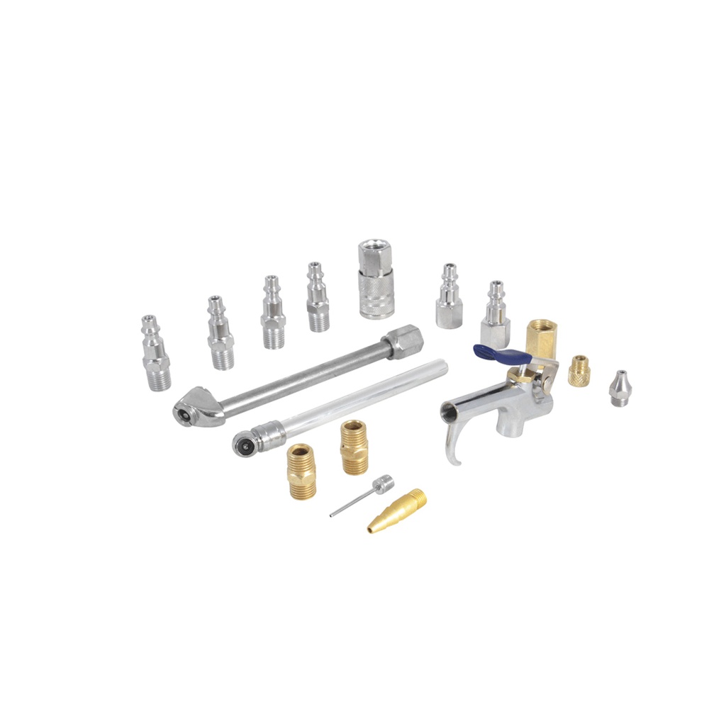 ACCESORIOS NEUMATICO JUEGO 17 PIEZAS