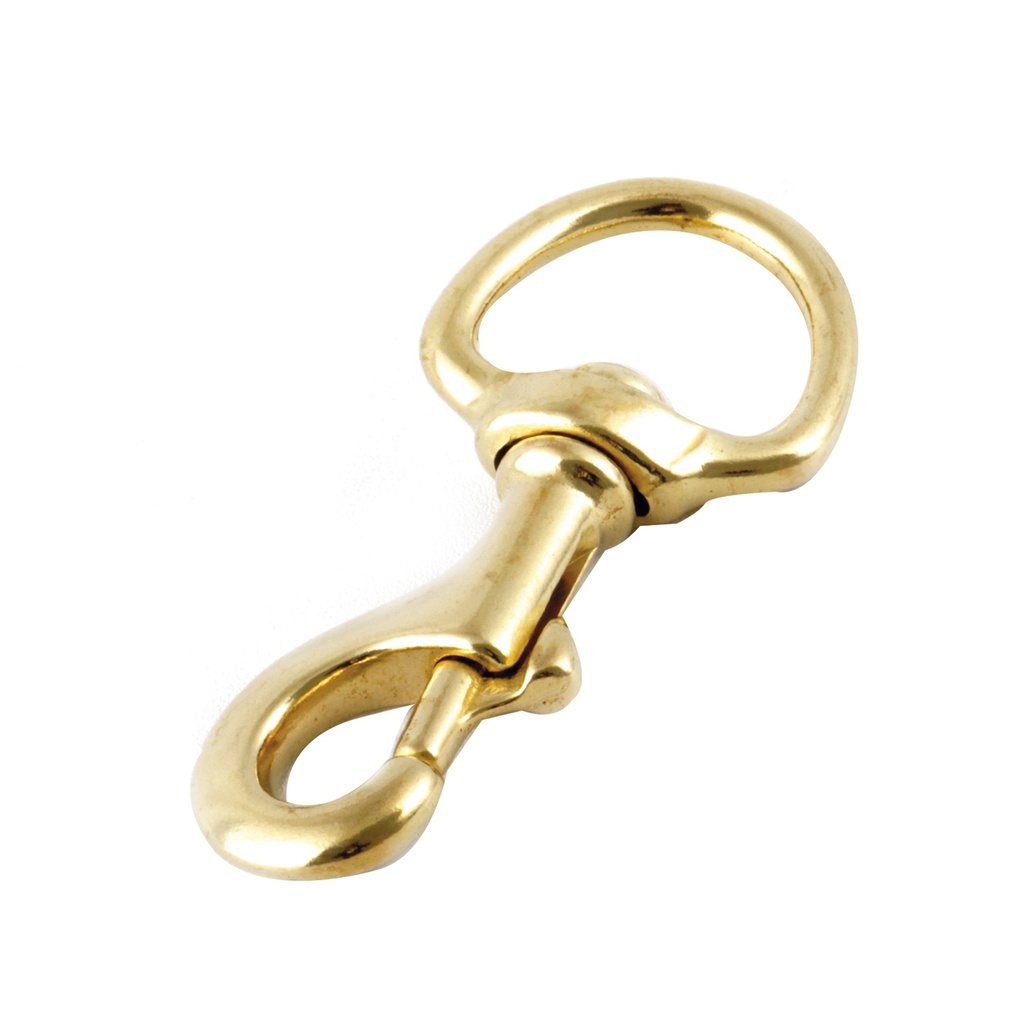 BANDOLA DE LATON 3 1/4" CON DESTORCEDOR