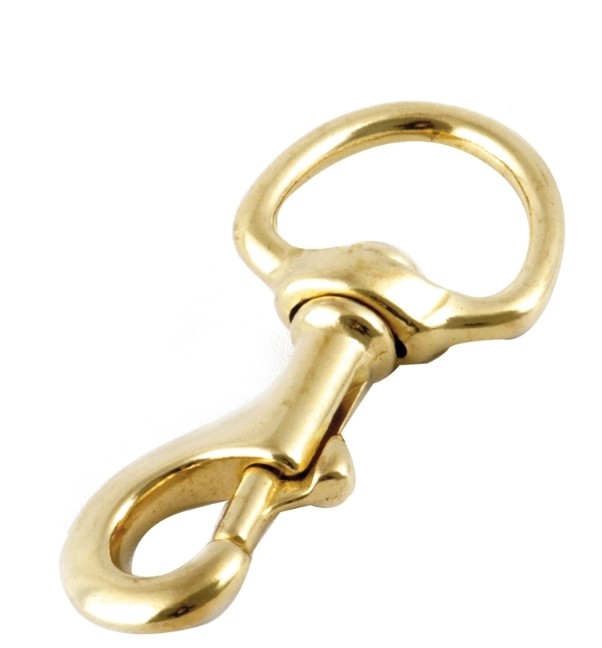 BANDOLA DE LATON 4 7/8" CON DESTORCEDOR