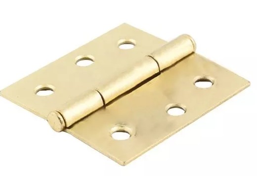 BISAGRA CUADRADA PREMIUM3" X 3" ACERO LATONADO