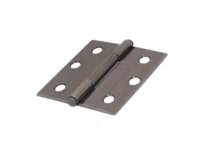 BISAGRA CUADRADA PREMIUM4" X 4" ACERO LATON ANTIGUO