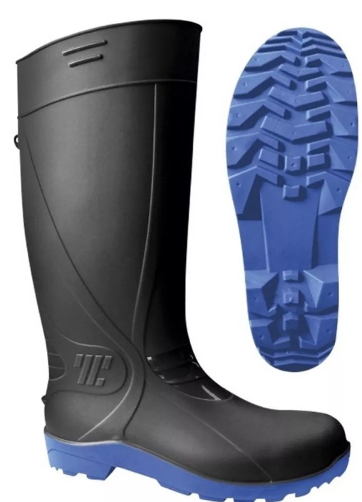 BOTA INDUSTRIAL NEGRA #27 DE HULE
