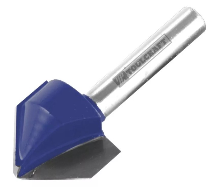 BROCA P/ROUTER CORTE EN V 1/2"X 1/2"