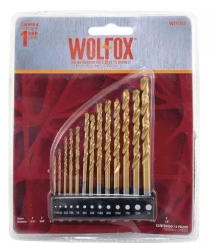 BROCAS HSS SET 13 PZAS