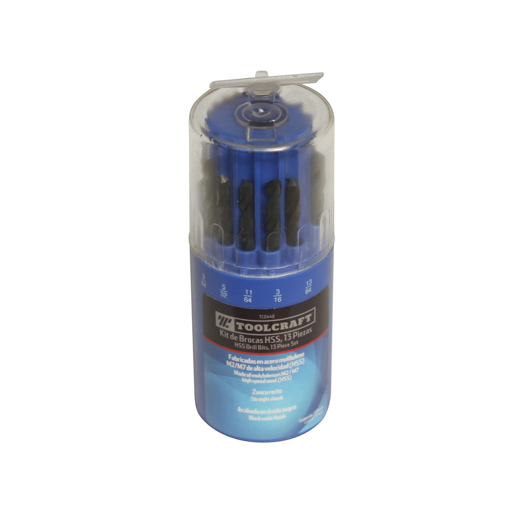 BROCAS HSS SET 13 PZAS ESTUCHE