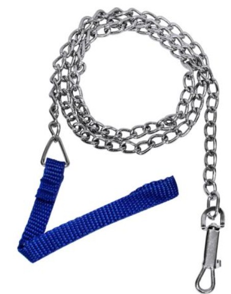 CADENA PARA PERRO CORREA AZUL3.5MM X 1.2M (48")