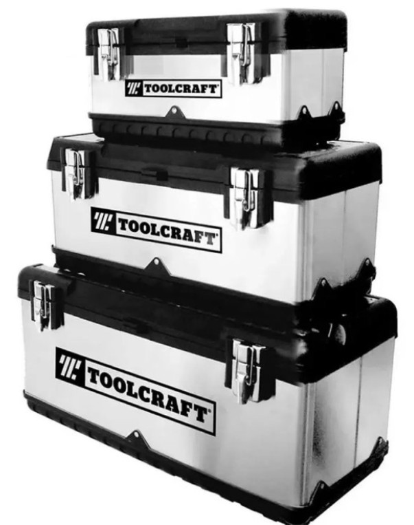 CAJA DE HERRAMIENTAS METALICACON ESTRUCTURA PLASTICA SET DE