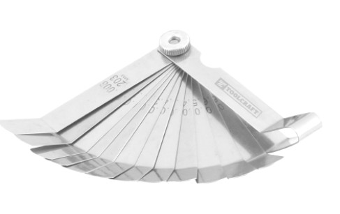 CALIBRADOR 32 HOJAS EN PLG YMETRICOS