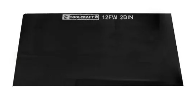 VIDRIO PARA CARETA RECTANGULARSOMBRA 12