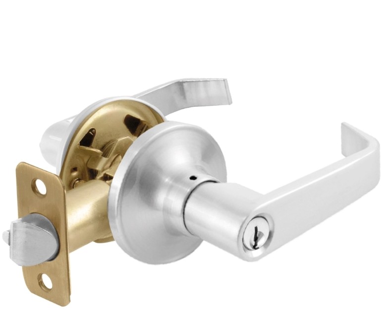 CERRADURA DE MANIJA HARTFORD BAÑO CROMO MATE
