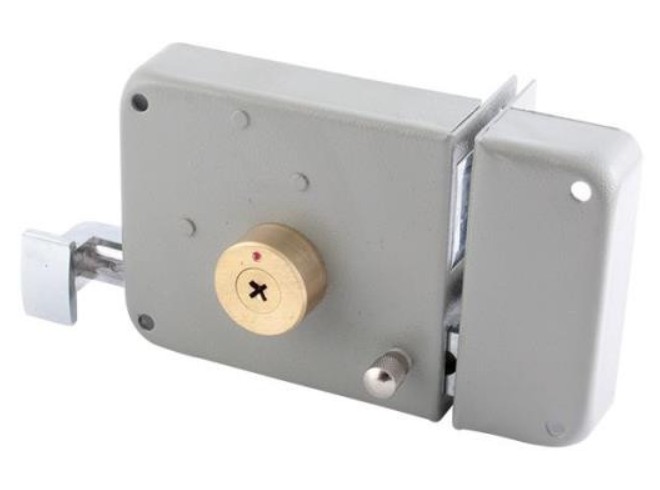 CERRADURA DE SOBREP CLASICA IZQ LLAVE TRAD CAJA