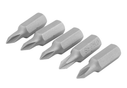 PUNTAS DESARMADOR #1 X 2" 5 PIEZAS
