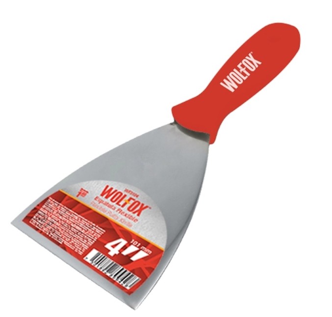 ESPATULA FLEXIBLE MANGOPLASTICO 4"