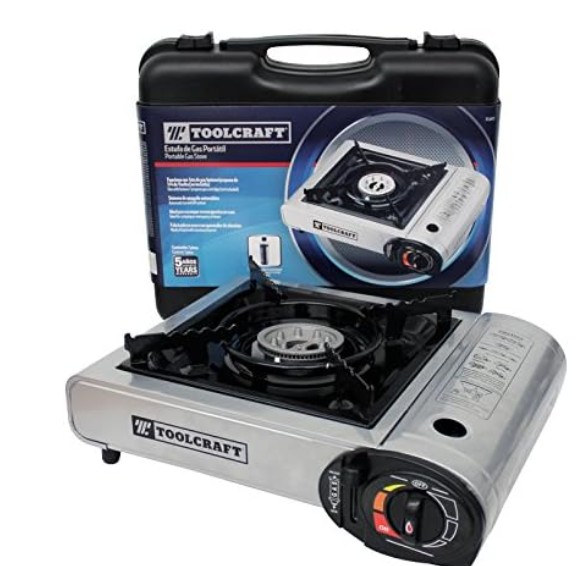 ESTUFA GAS PORTATIL LATA 1/4DE VUELTA