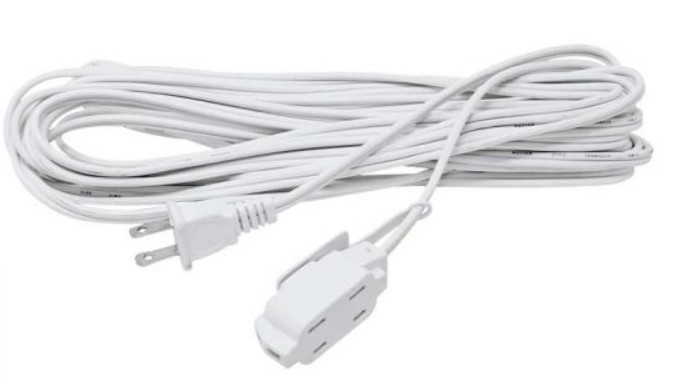 EXTENSION DOMESTICA BLANCA 10M