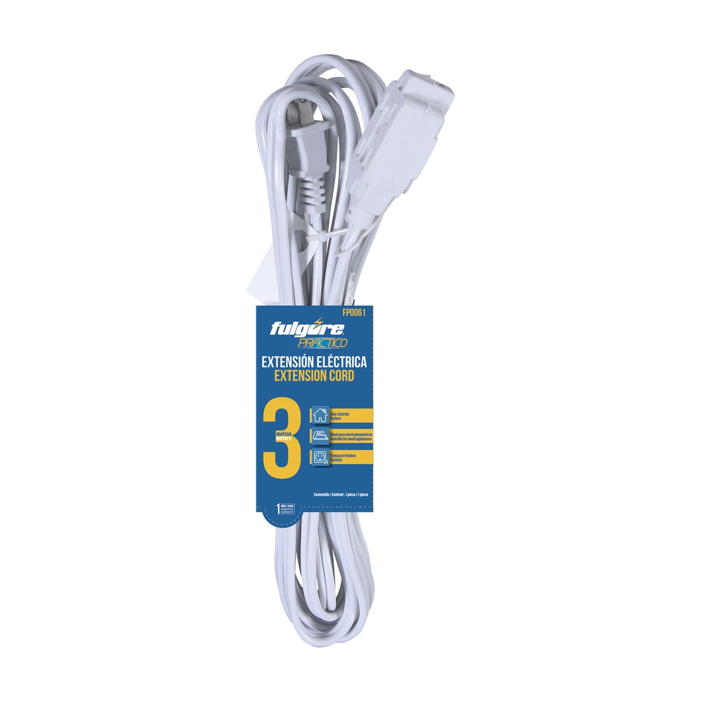 EXTENSION DOMESTICA BLANCA 4M