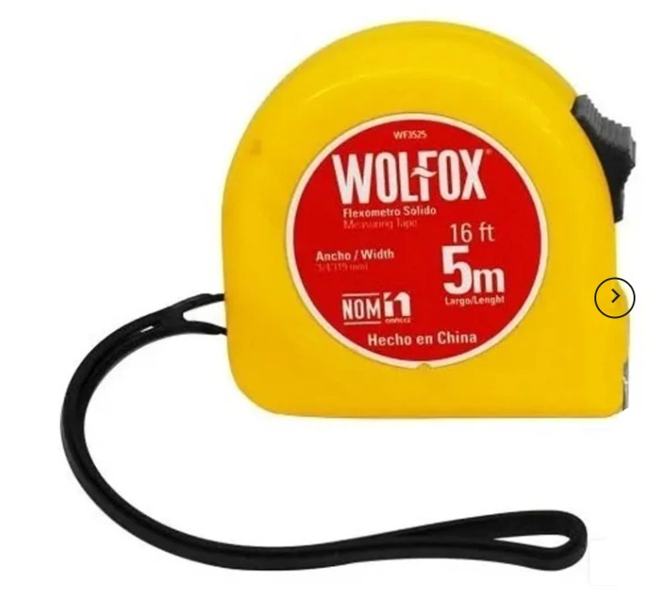 FLEXOMETRO 5M X 19MM (3/4")TARJETA CON 9 PZ COLORES SURTIDOS