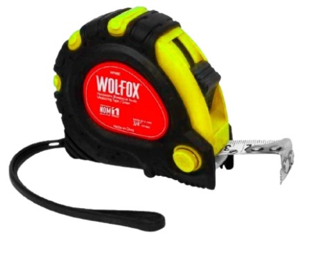 FLEXOMETRO BIMATERIAL AMARILLO7.5M