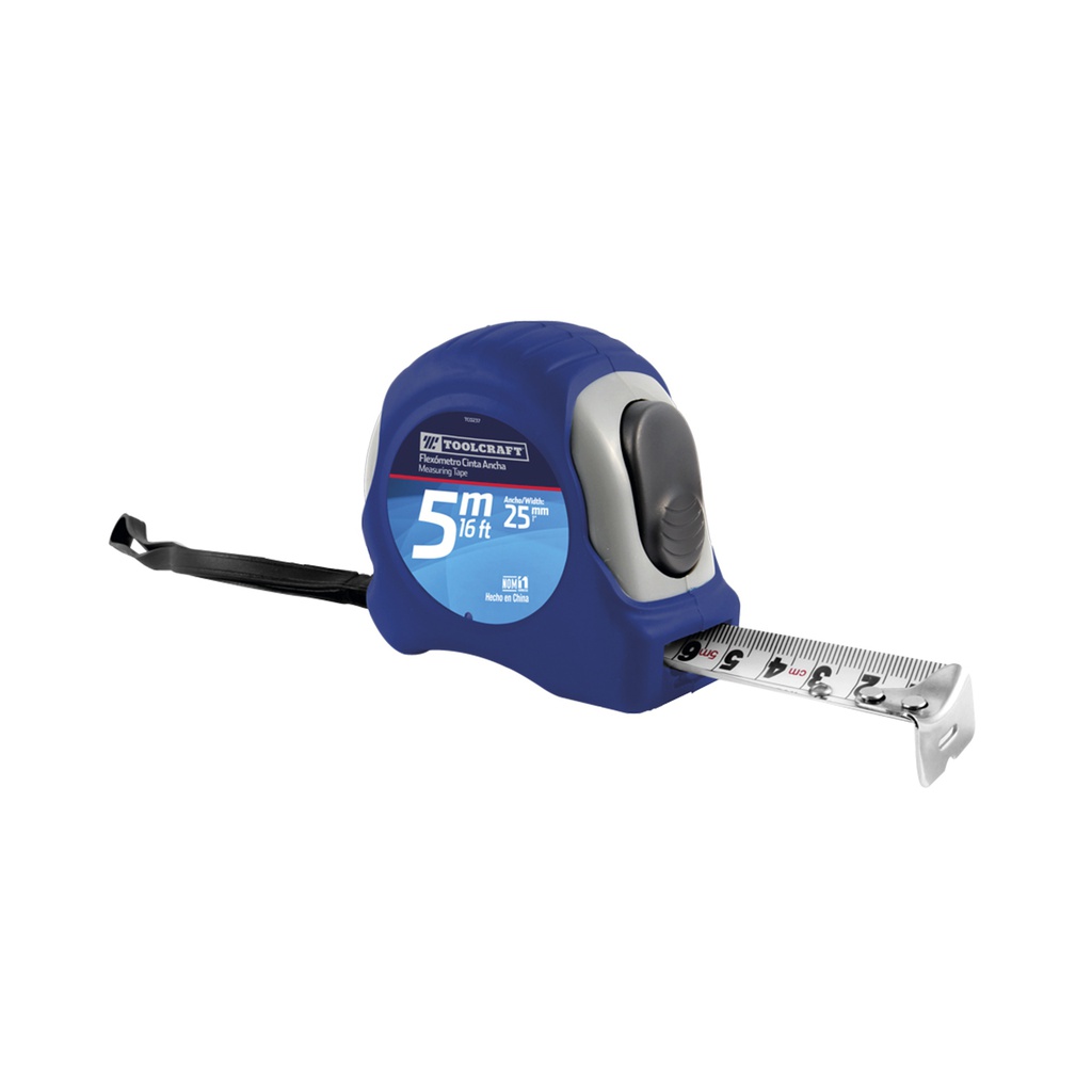 FLEXOMETRO CINTA ANCHA 5MX25MM(1")
